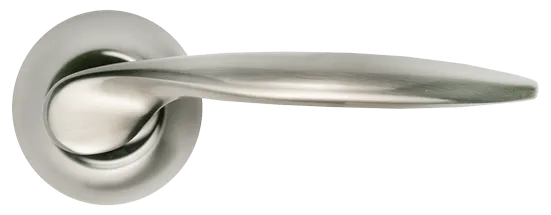 ПОРТАЛ, ручка дверная MH-07 SN, цвет - белый никель