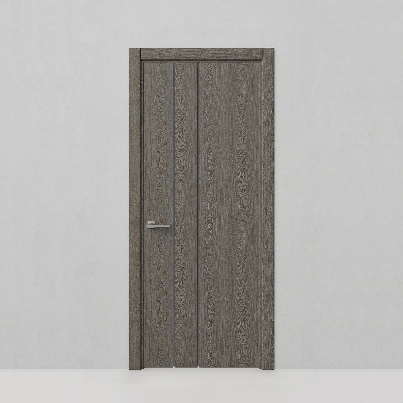 Дверь Vision, модель 44 Серый дуб шелковистый - 94979