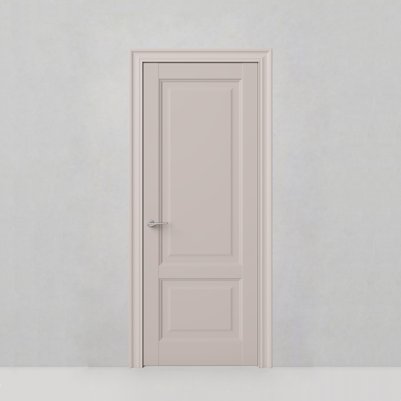 Дверь Classic, модель 262 Пепельно-розовый шелк - 79825