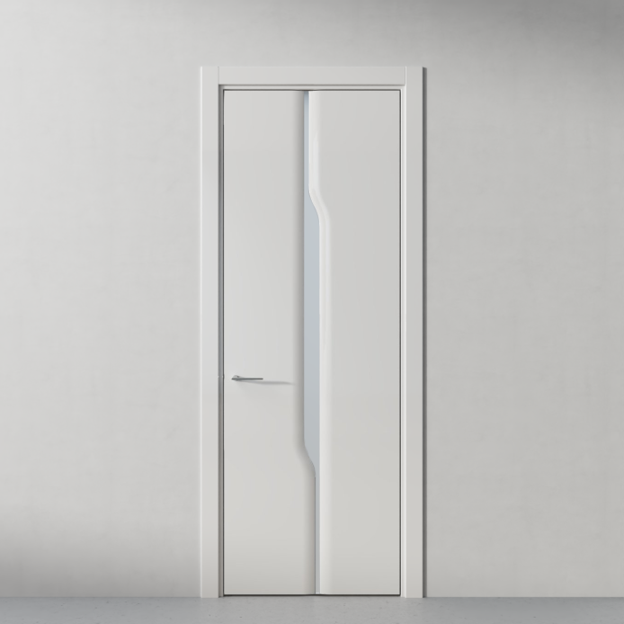 Дверь Листва, модель 177 Белый - 215659