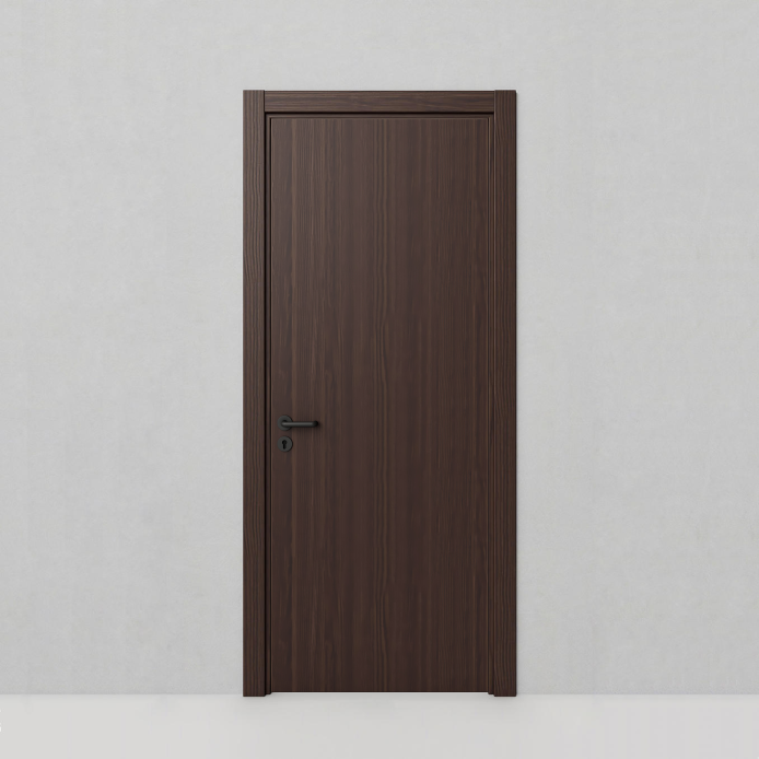 Пожароустойчивая дверь, темный каштан - 194068