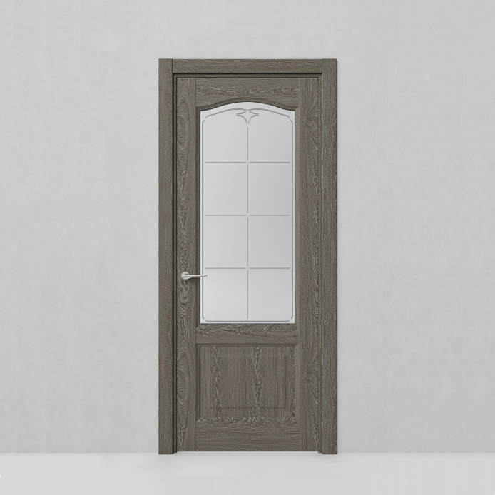 Дверь Classic, модель 153 Серый дуб шелковистый - 75615