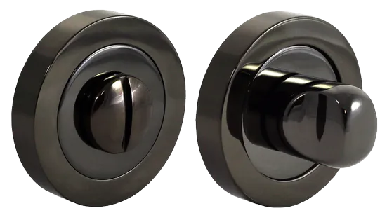 LUX-WC-R2 NIN, завертка сантехническая, цвет - черный никель