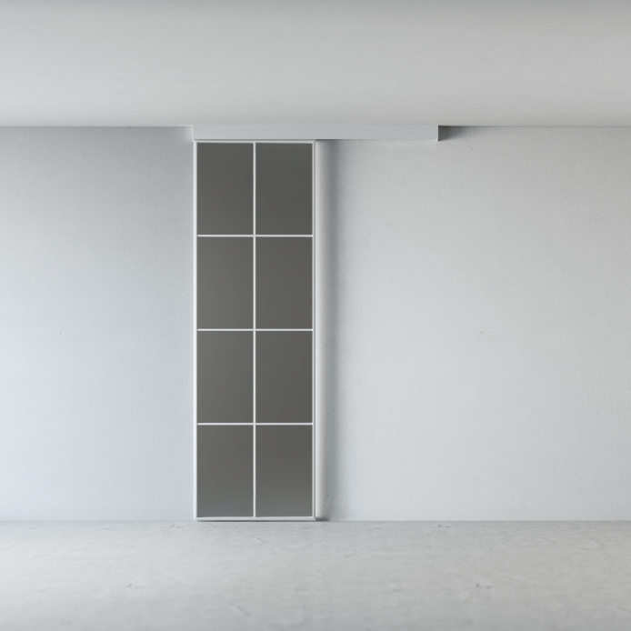 Межкомнатная перегородка Grafica GR9, серебряный - 198659