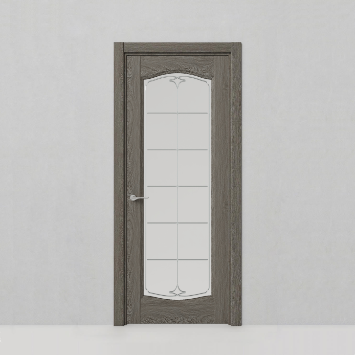 Дверь Classic, модель 55 Серый дуб шелковистый - 77151