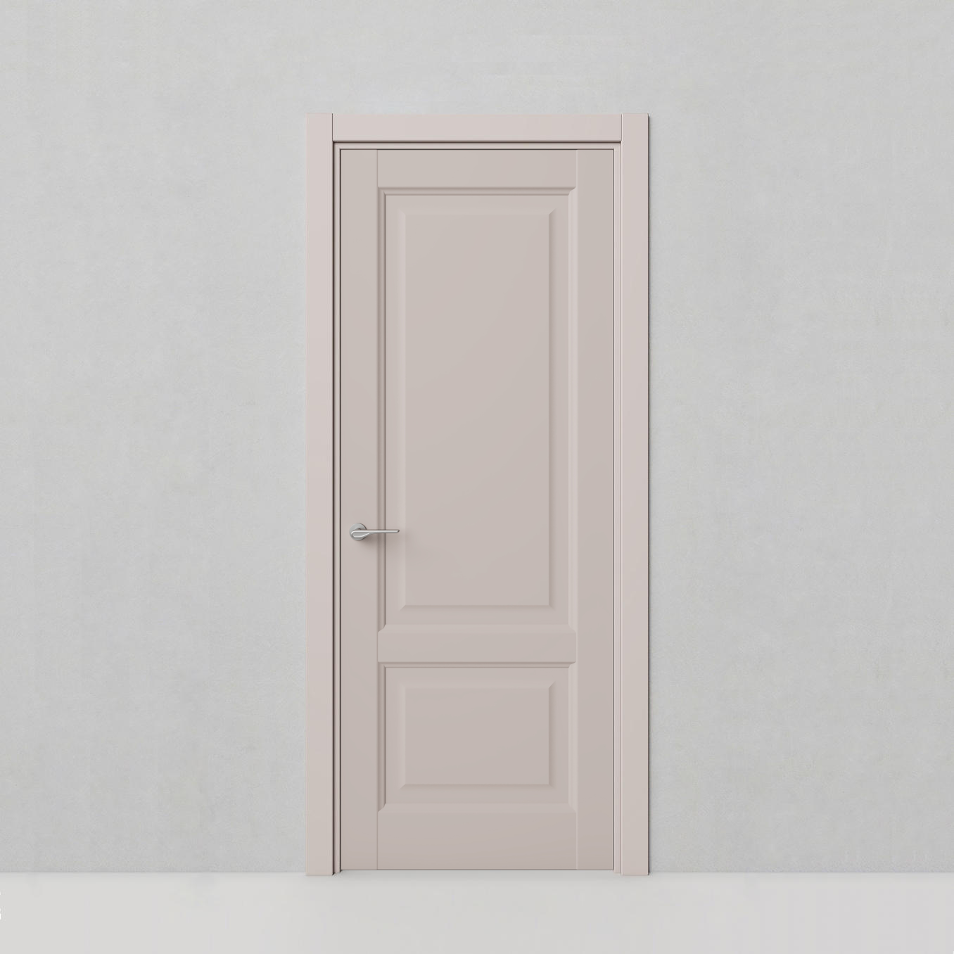 Дверь Classic, модель 262 Пепельно-розовый шелк - 79665