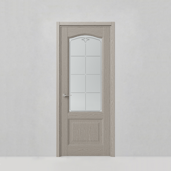 Дверь Classic, модель 153 Серый дуб - 76218