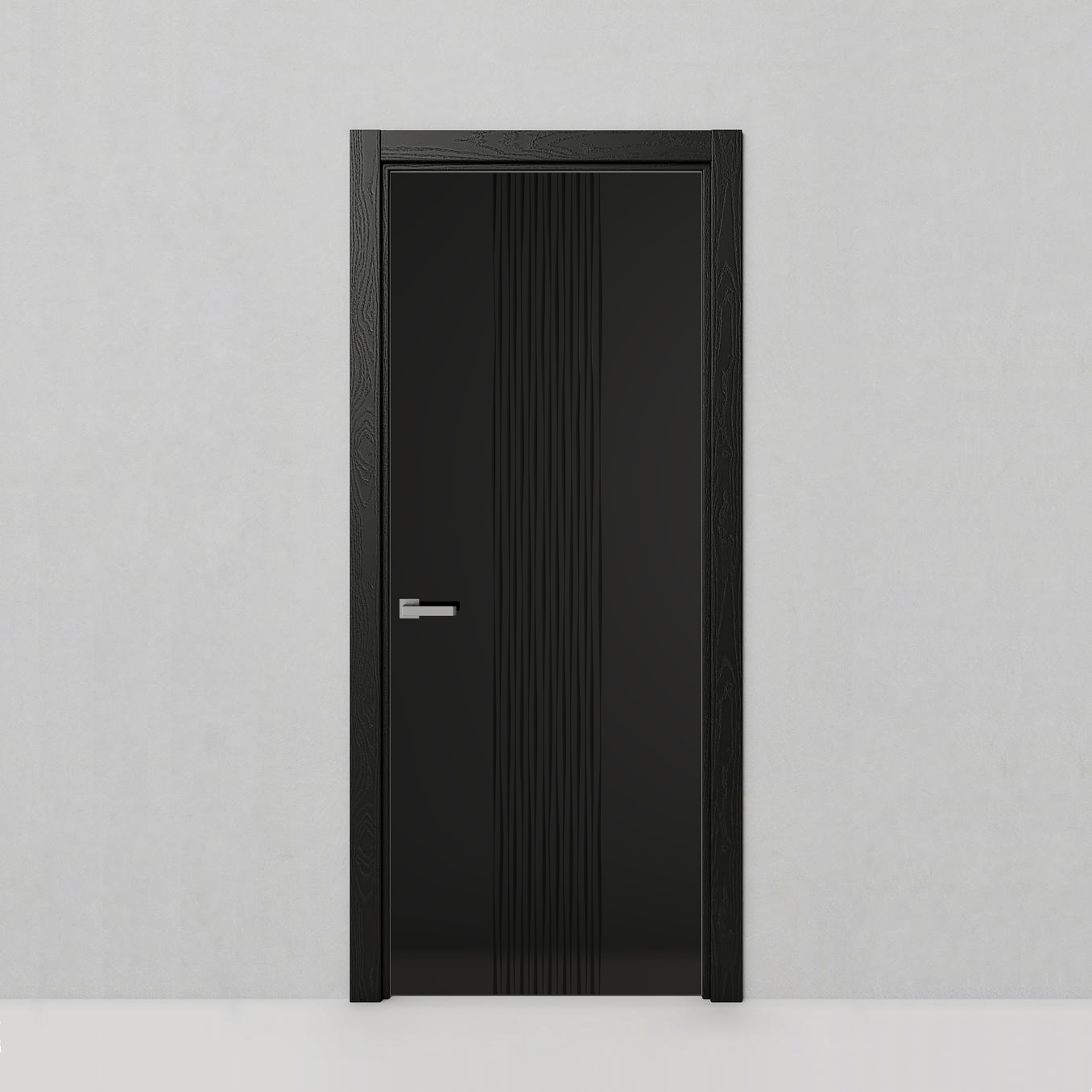 Дверь Rain, модель 22 Черный ясень - 73026