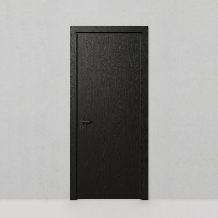 Пожароустойчивая дверь, черный ясень - 194059