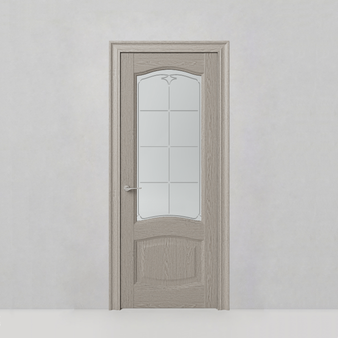Дверь Classic, модель 154 Серый дуб - 76890