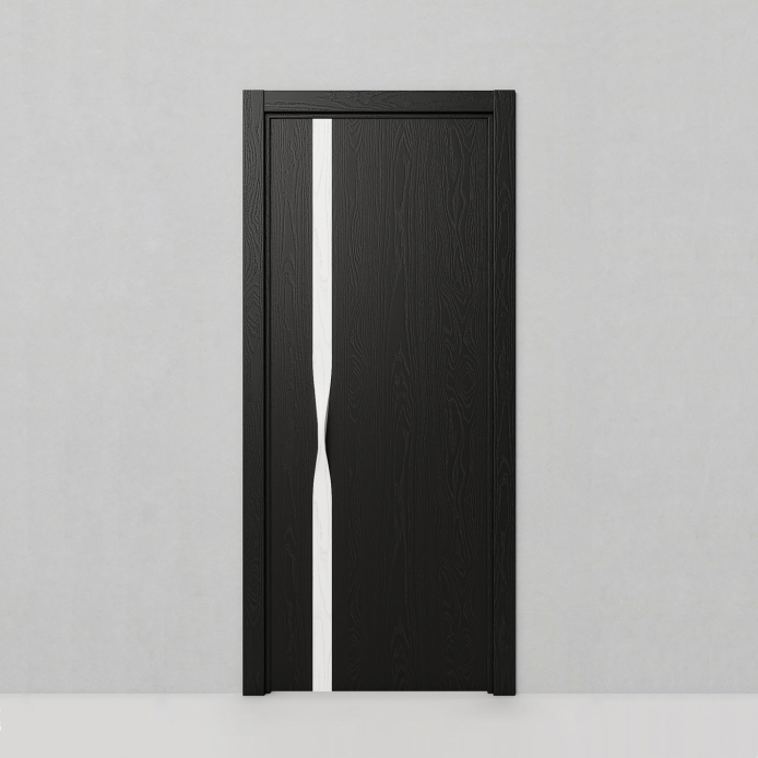Дверь Manigliona, модель 91 Черный ясень - 186506
