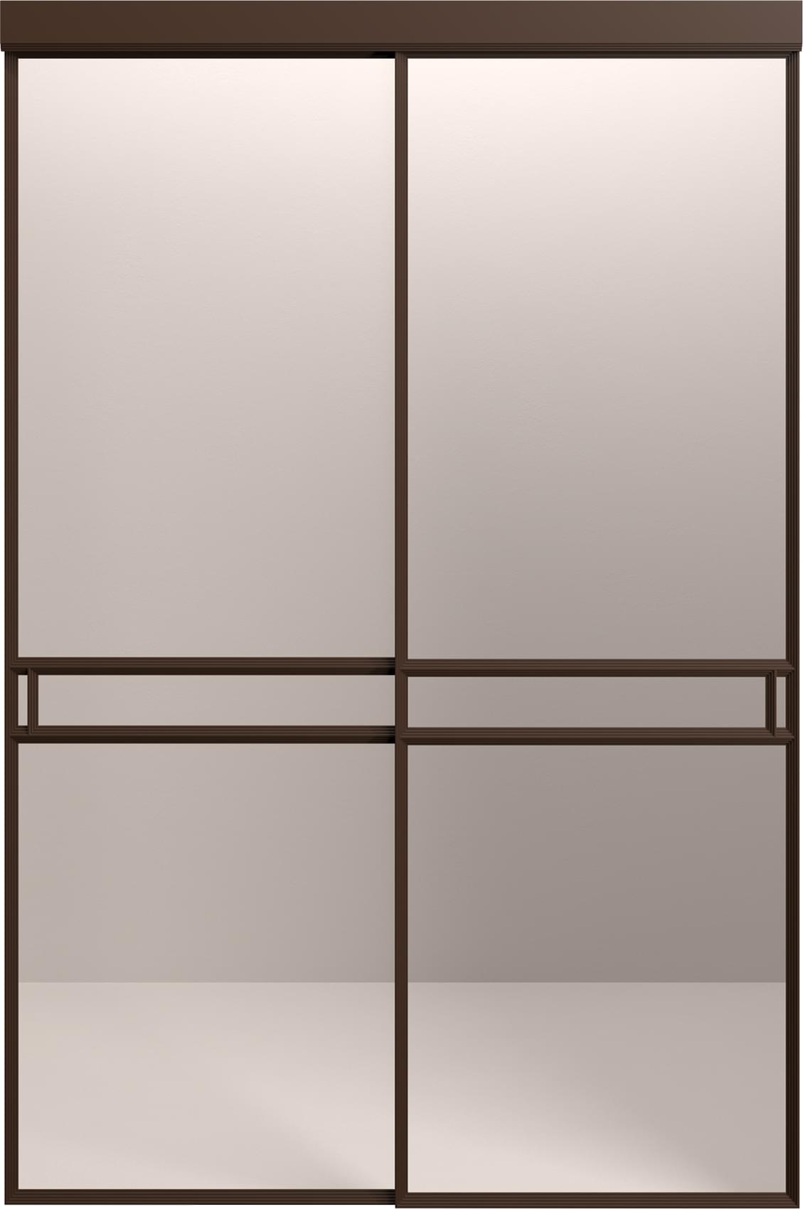 Межкомнатные перегородки Scala Модель со стеклом (А6)