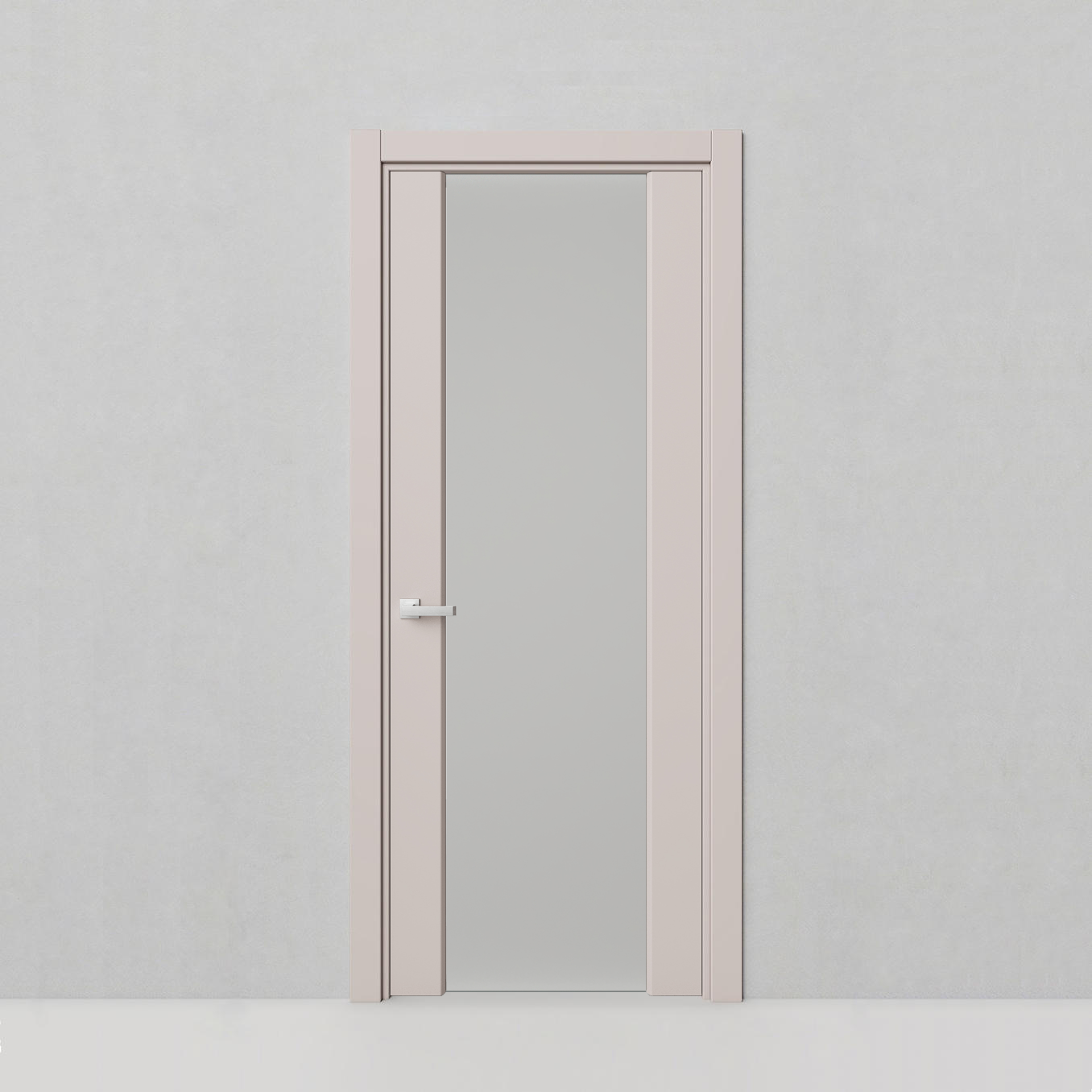 Дверь Original, модель 01 Пепельно-розовый шелк - 59044
