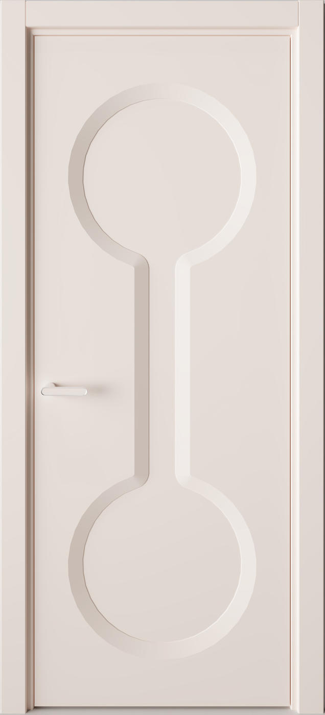 Межкомнатная дверь Солярис 327.175:КВ4 nude