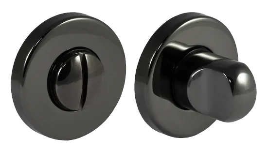 LUX-WC-R3-E NIN, завертка сантехническая, цвет - черный никель