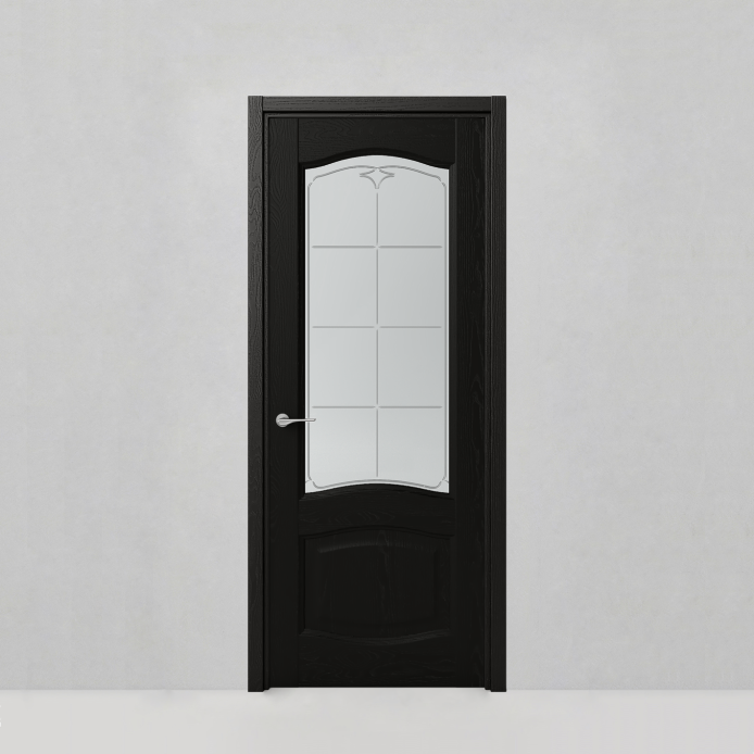 Дверь Classic, модель 154 Черный ясень - 76935