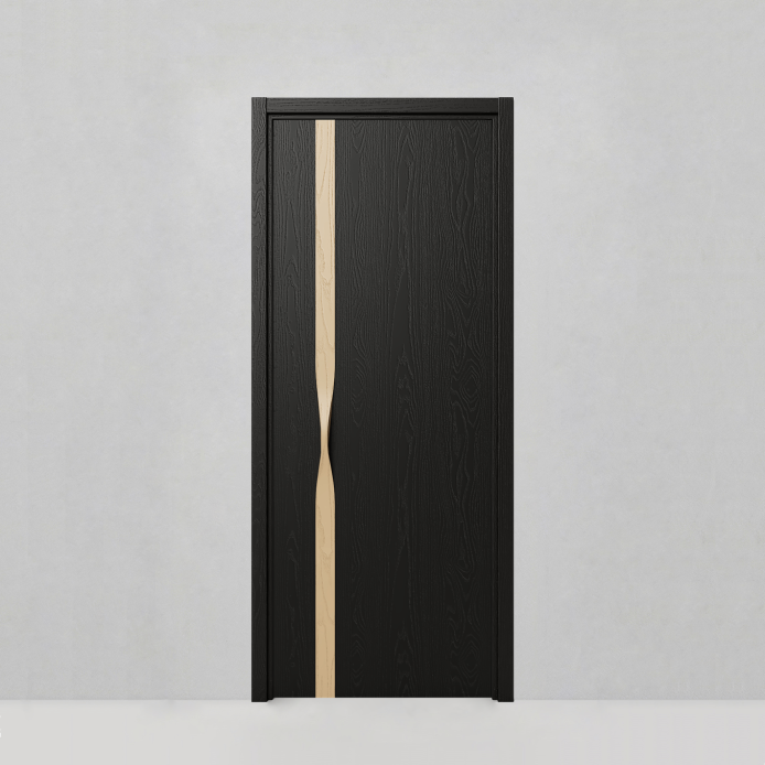 Дверь Manigliona, модель 91 Черный ясень - 186554