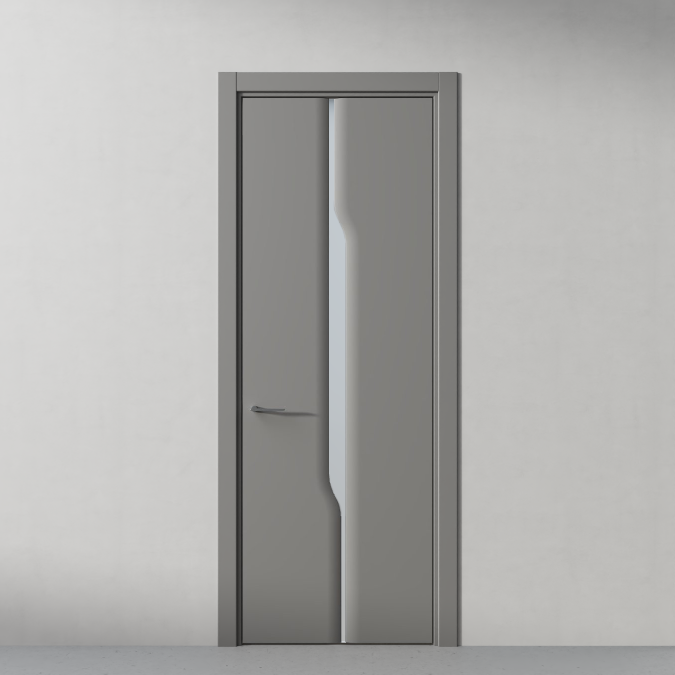 Дверь Листва, модель 177 Smoke - 215656