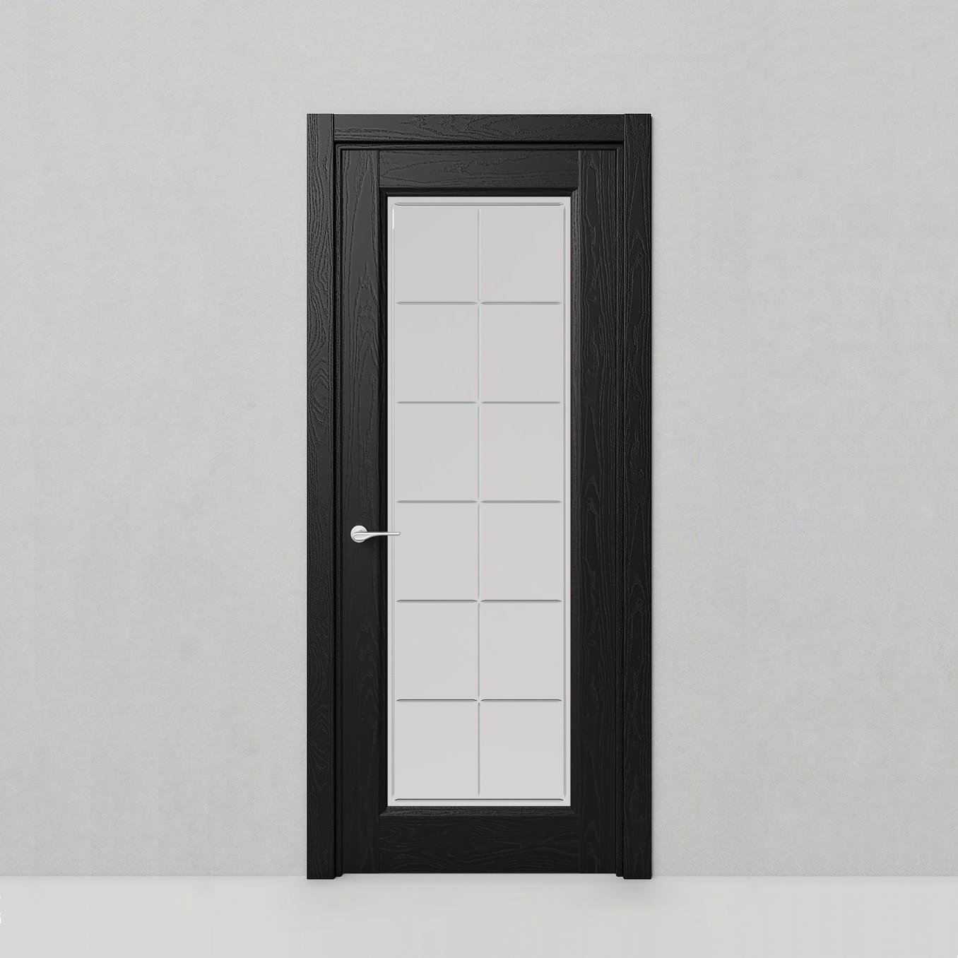 Дверь Classic, модель 51 Черный ясень - 74823