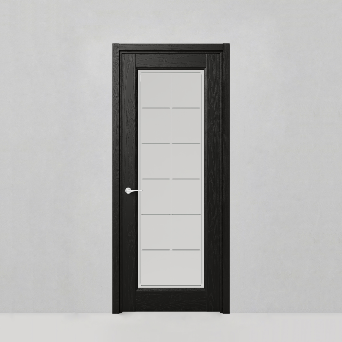 Дверь Classic, модель 51 Черный ясень - 75399